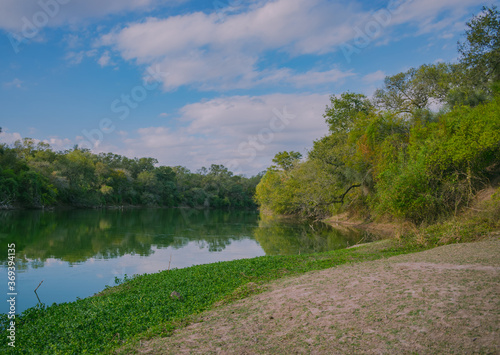 Quadro em tela lago El Salado, castelli - chaco - argentina