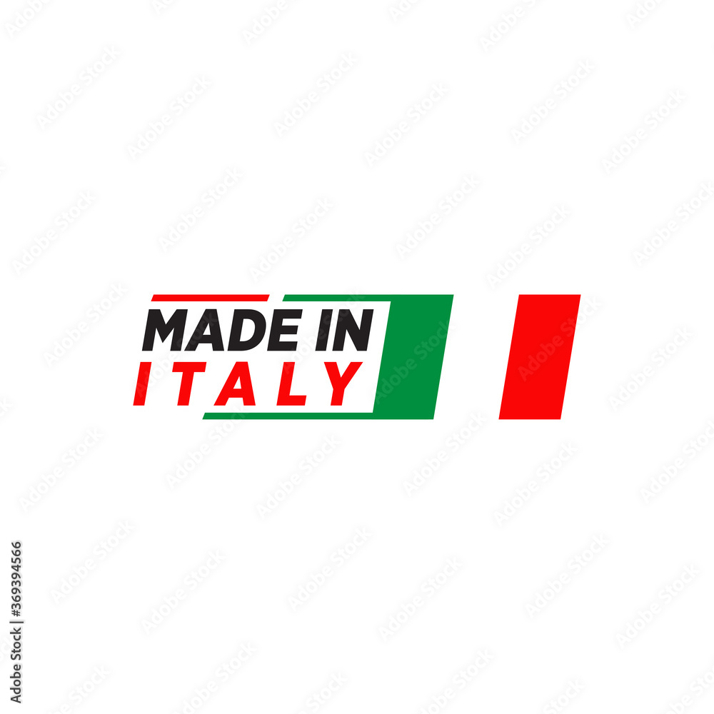Fototapeta premium Italian product emblem logo design template