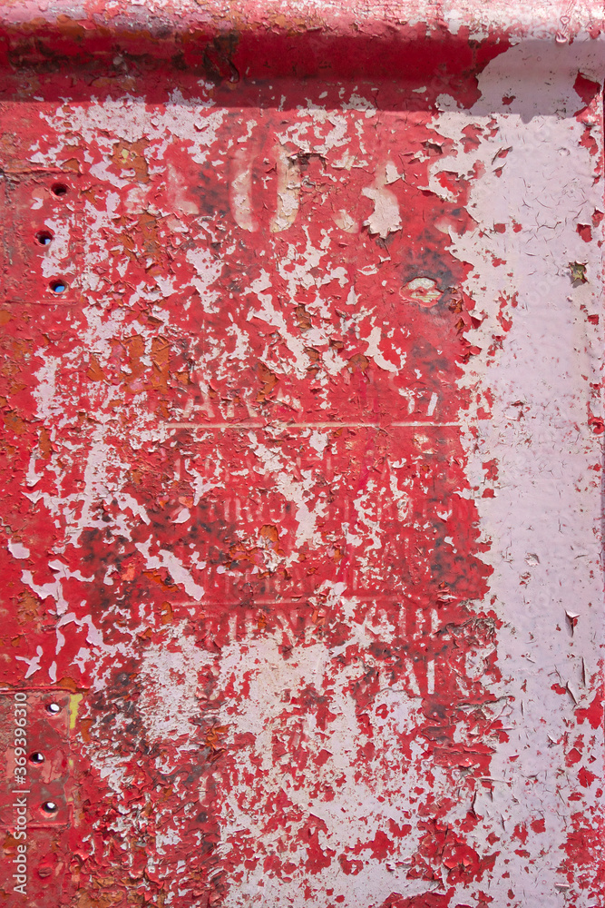 Naklejka premium distressed scratched grunge exterior wall asset and background overlay