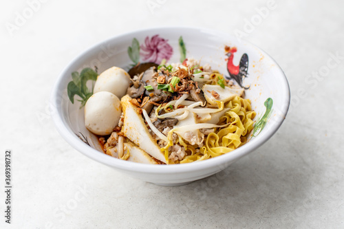 Minced Meat Noodles - Bak Chor Mee