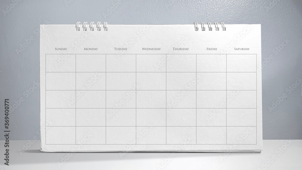 Calendar 2021 isolated on white background Calendar 2021 isolated on white background