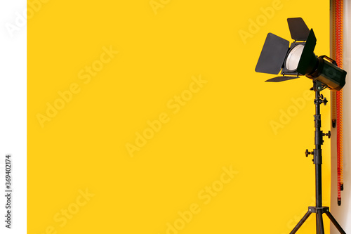 Modern equipment in photo s...