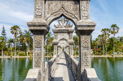 Old raja's palace Taman Ujung Sukasada (Taman Ujung Water Palace), Karangasem, Bali Island, Indonesia photo