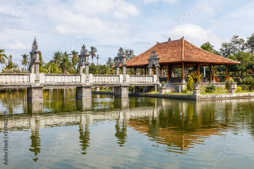 Old raja's palace Taman Ujung Sukasada (Taman Ujung Water Palace), Karangasem, Bali Island, Indonesia photo