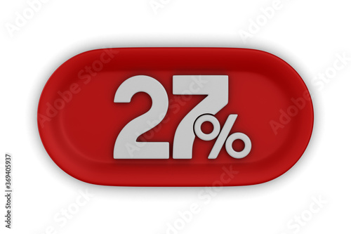 Button with twenty seven pe...