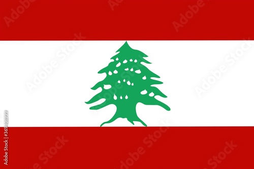 tear drops on tree of Lebanon national flag, Beirut massive explosion event background