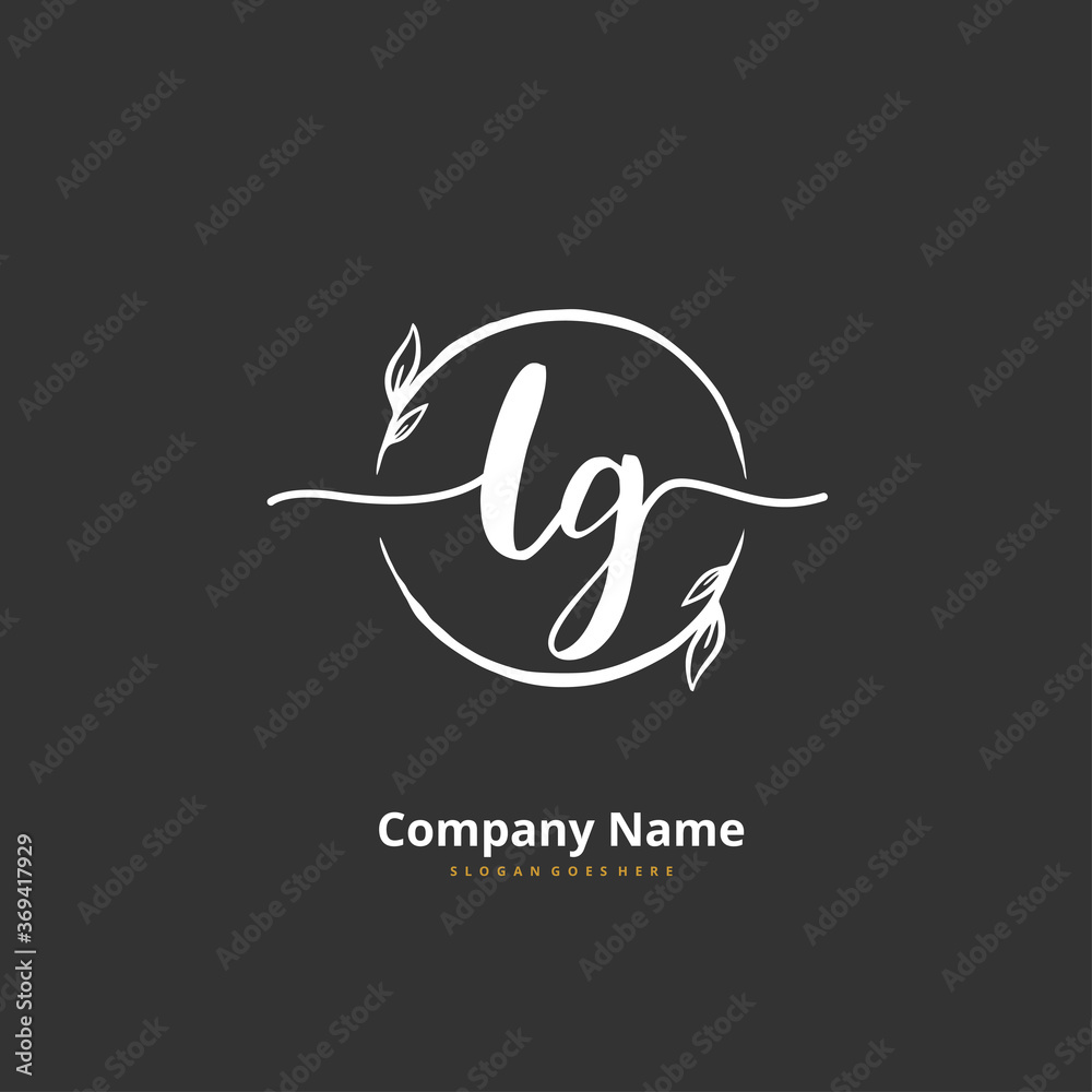 L G LG Initial handwriting and signature logo design with circle. Beautiful design handwritten logo for fashion, team, wedding, luxury logo. L G LG Initial handwriting and signature logo design with circle. Beautiful design handwritten logo for fashion, team, wedding, luxury logo.