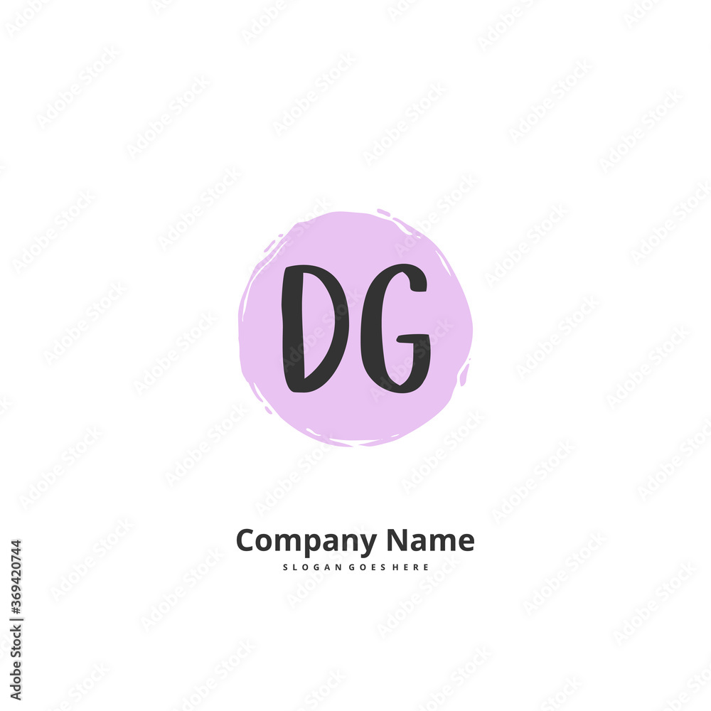 D G DG Initial handwriting and signature logo design with circle. Beautiful design handwritten logo for fashion, team, wedding, luxury logo. D G DG Initial handwriting and signature logo design with circle. Beautiful design handwritten logo for fashion, team, wedding, luxury logo.