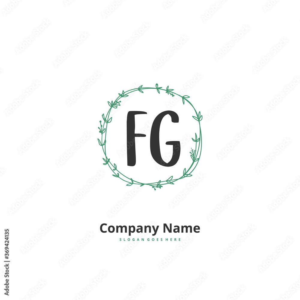 F G FG Initial handwriting and signature logo design with circle. Beautiful design handwritten logo for fashion, team, wedding, luxury logo. F G FG Initial handwriting and signature logo design with circle. Beautiful design handwritten logo for fashion, team, wedding, luxury logo.