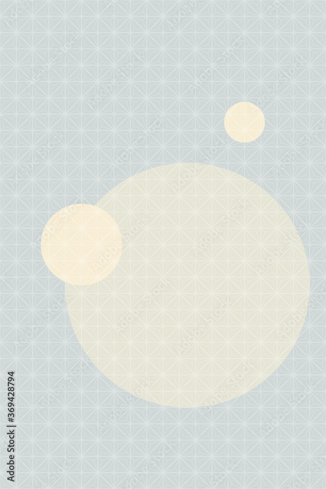 Japanese style geometric design, vector background. Japanese style geometric design, vector background.