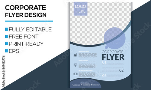 Modern Corporate Flyer Designer Template