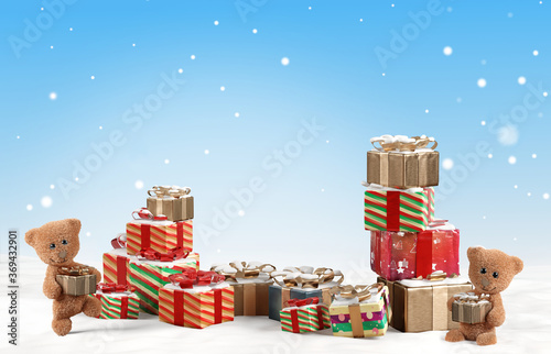 concept of christmas presen...