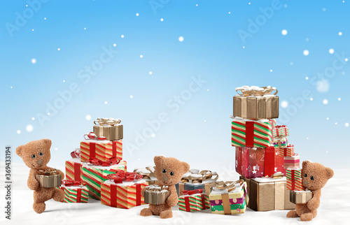 concept of christmas presen...