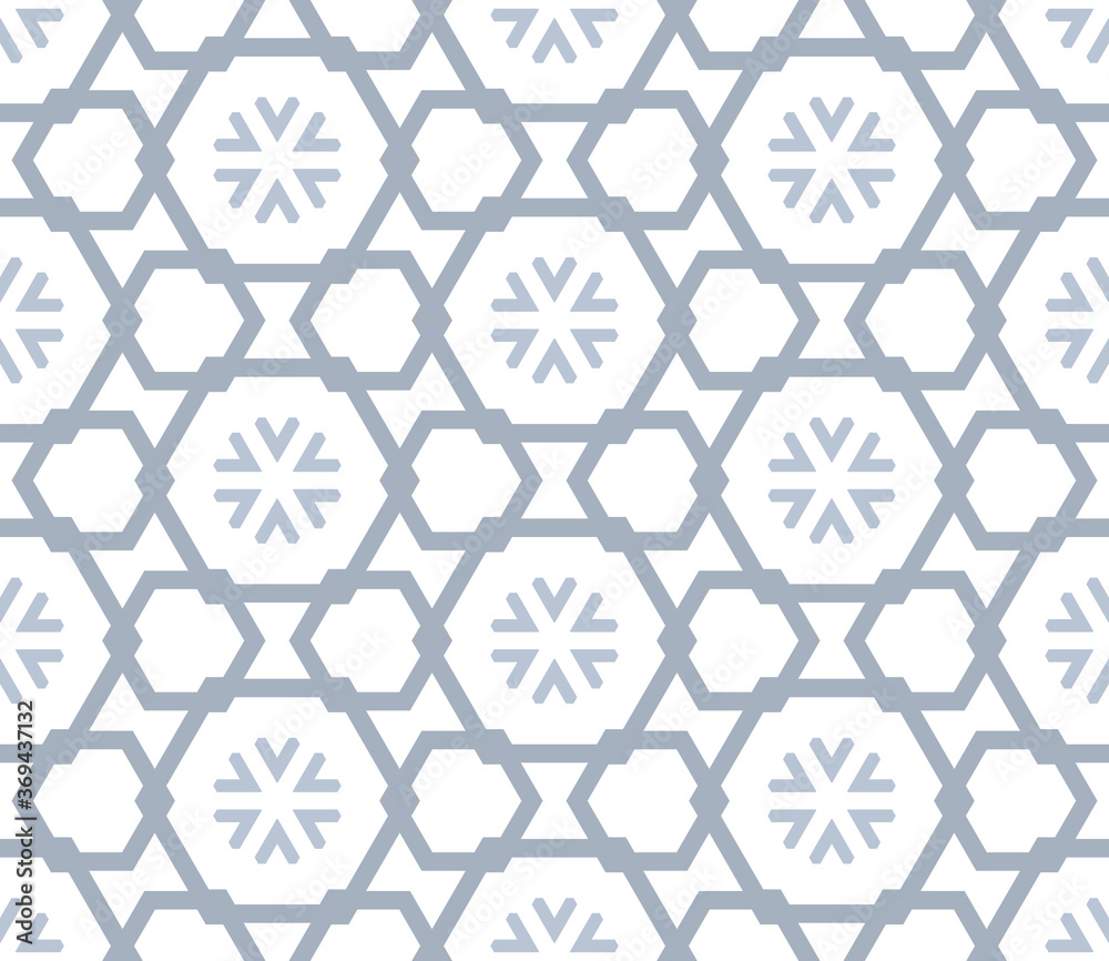 Cartoon geometric linear seamless pattern. Fantasy oriental mosaic background with different geo shapes. Arabesque tile wrapping paper. Vector illustration. Cartoon geometric linear seamless pattern. Fantasy oriental mosaic background with different geo shapes. Arabesque tile wrapping paper. Vector illustration.