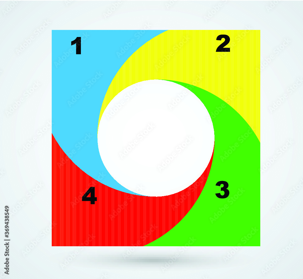 Vector Circle Infographic . Chart logo .Circular design element . Vector Circle Infographic . Chart logo .Circular design element .