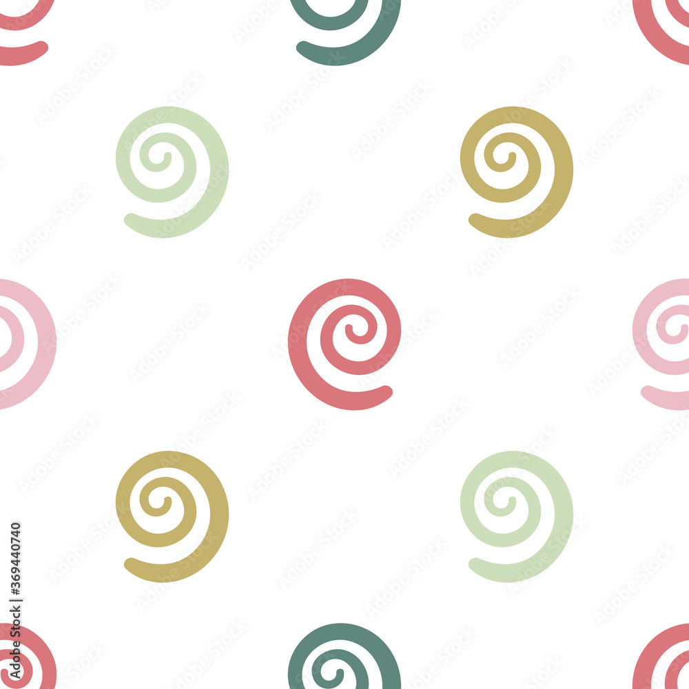 Cartoon abstract swirl seamless pattern. Curly geo infinity backdrop. Twist geometric wrapping paper. Vector illustration. Cartoon abstract swirl seamless pattern. Curly geo infinity backdrop. Twist geometric wrapping paper. Vector illustration.
