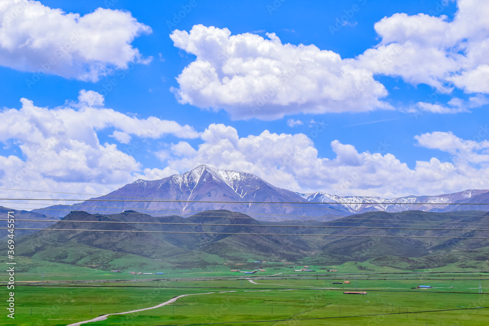 Fototapeta premium Qilian Mountain nature landscape