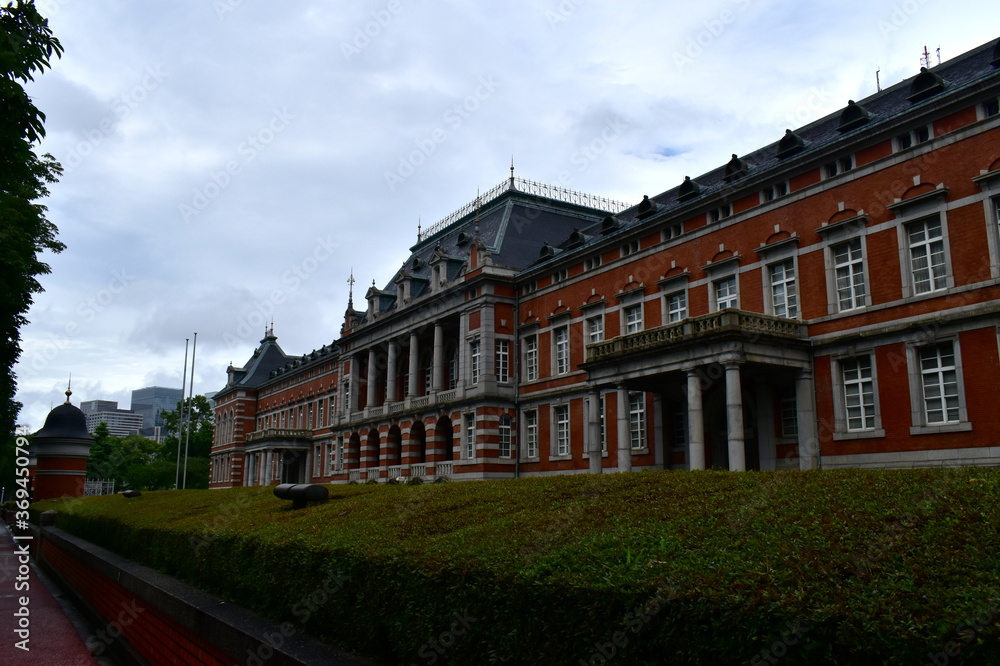 The Red Brick Building Ministry of Justice in Tokyo Japan The Red Brick Building Ministry of Justice in Tokyo Japan