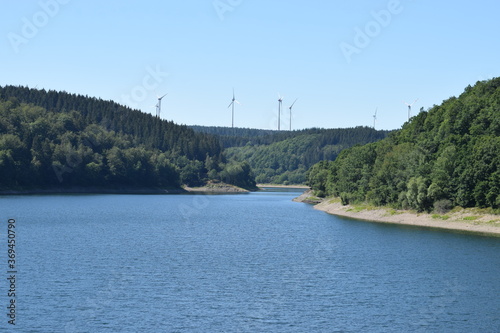 Oleftalsperre in der Eifel photo