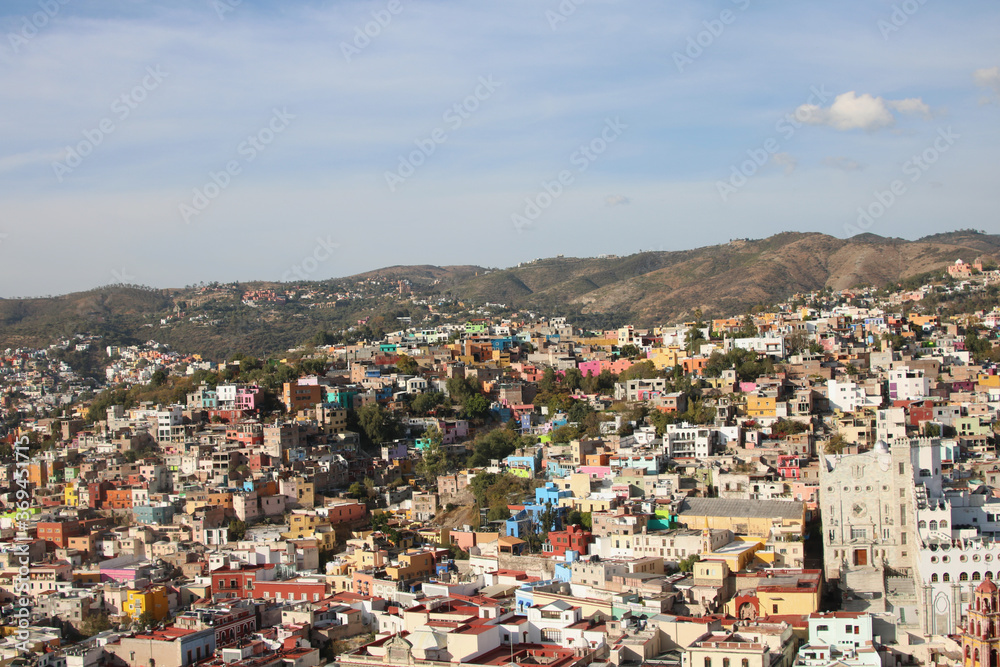Skyline of Guanajuato - Mexico 
