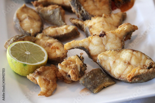 "Fritura de pescados" (Fried fish). Is a typical dish of spanish gastronomy.