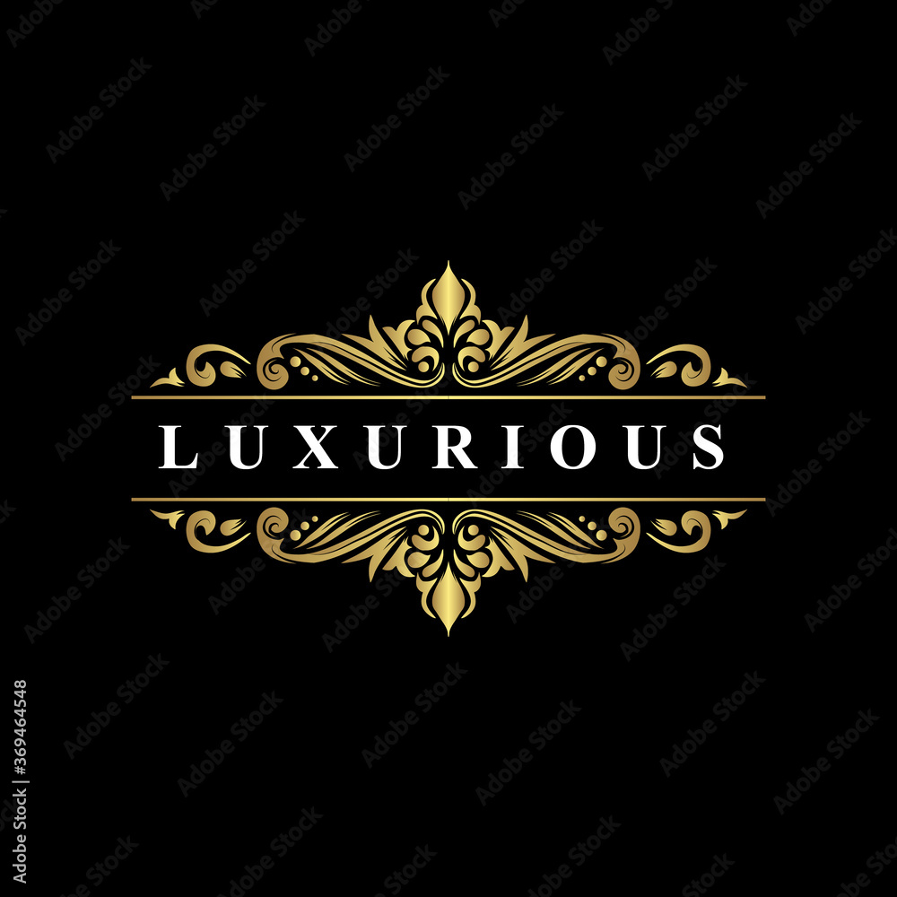 Luxury Logo template, luxury flourish style, for Wedding, Tattoo, Fashion, Restaurant, Royalty, Boutique, Cafe, Hotel, Heraldic, Jewelry, in vector illustration Luxury Logo template, luxury flourish style, for Wedding, Tattoo, Fashion, Restaurant, Royalty, Boutique, Cafe, Hotel, Heraldic, Jewelry, in vector illustration