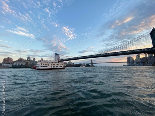 Sunset at Manhattan Bridge 