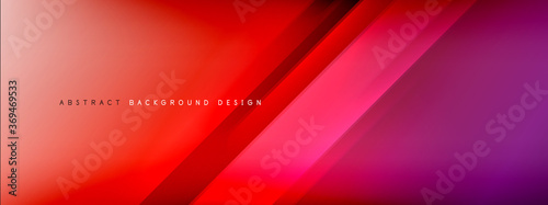 Motion concept neon shiny lines on liquid color gradients abstract backgrounds. Dynamic shadows and lights templates for text