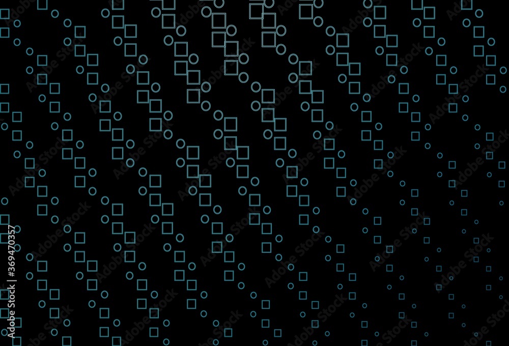 Dark BLUE vector cover with polygonal style. Dark BLUE vector cover with polygonal style.