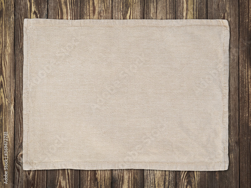 Asian placemat on a table