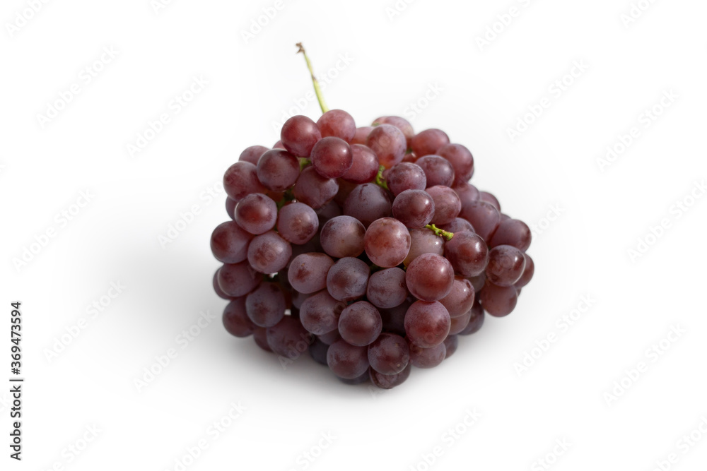 Tropical Fruit grape isolate on white background