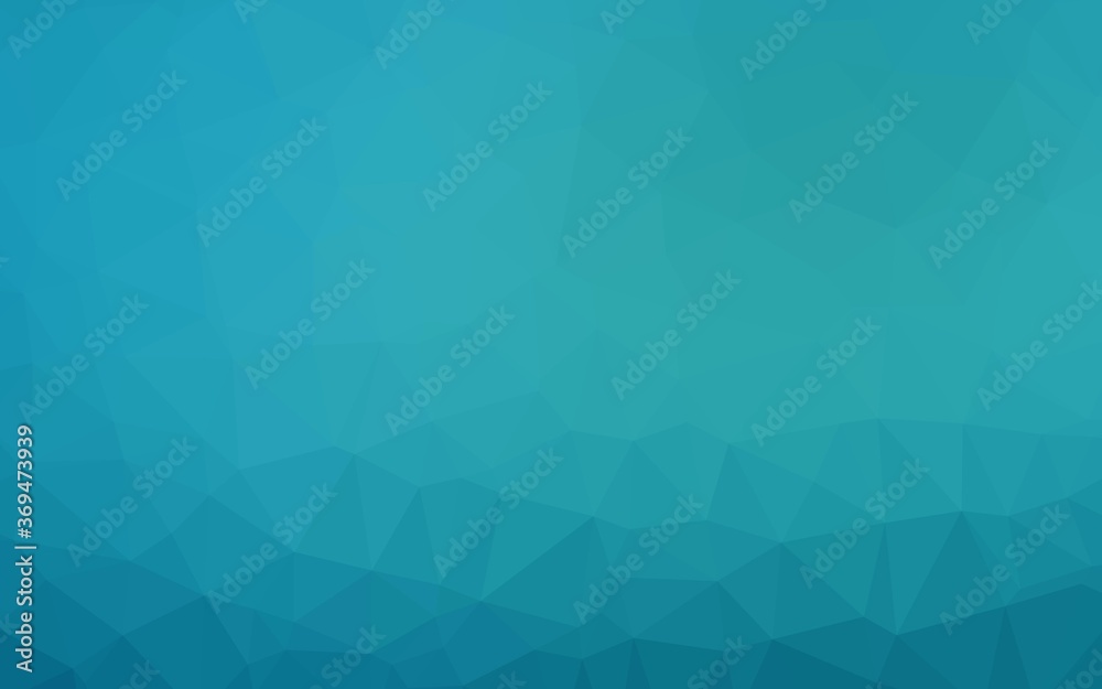Light BLUE vector triangle mosaic cover. Creative illustration in halftone style with gradient. New texture for your design. Light BLUE vector triangle mosaic cover. Creative illustration in halftone style with gradient. New texture for your design.