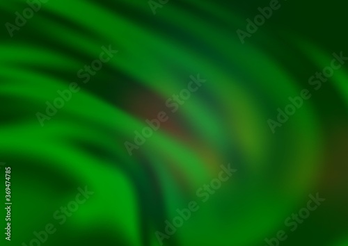 Light Green vector blurred shine abstract background. Glitter abstract illustration with an elegant design. The template for backgrounds of cell phones.