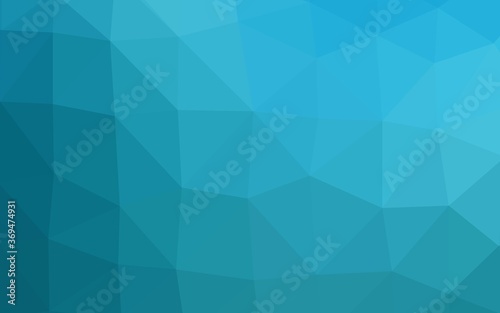 Dark BLUE vector blurry triangle texture. Colorful illustration in abstract style with gradient. Template for a cell phone background.
