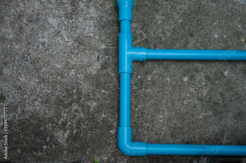 Pvc water pipe that is bent 90 degrees

