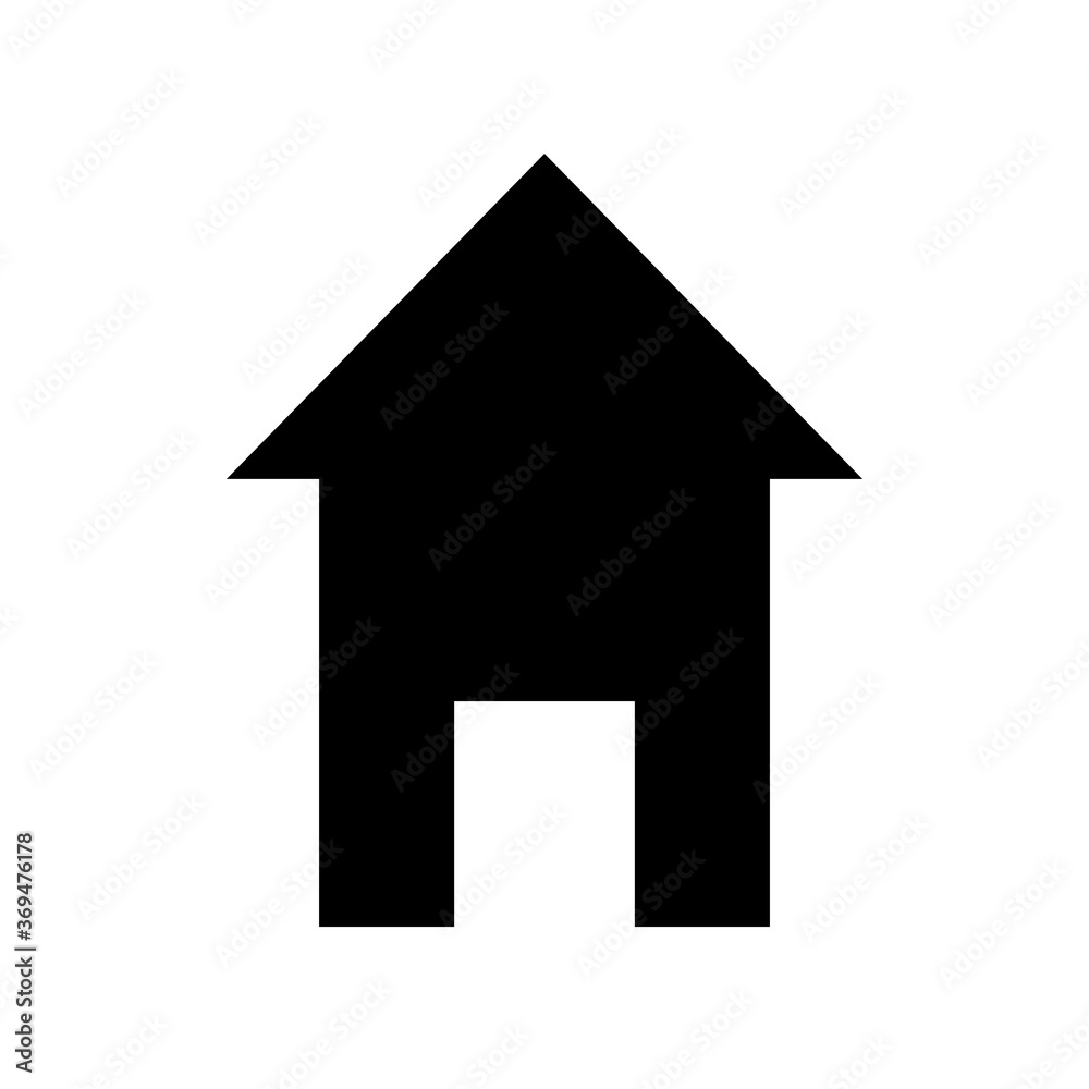 Home icon. Home Icon in trendy flat style vector illustration, home button symbol / icon for your web site design, logo, app, UI. Home icon. Home Icon in trendy flat style vector illustration, home button symbol / icon for your web site design, logo, app, UI.