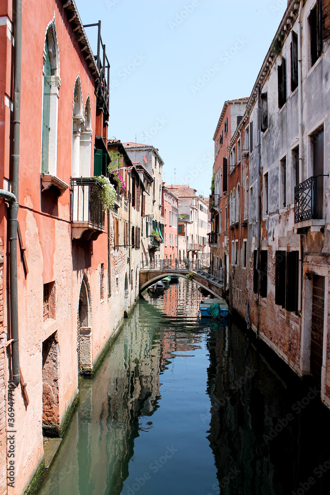 canal in venice italy