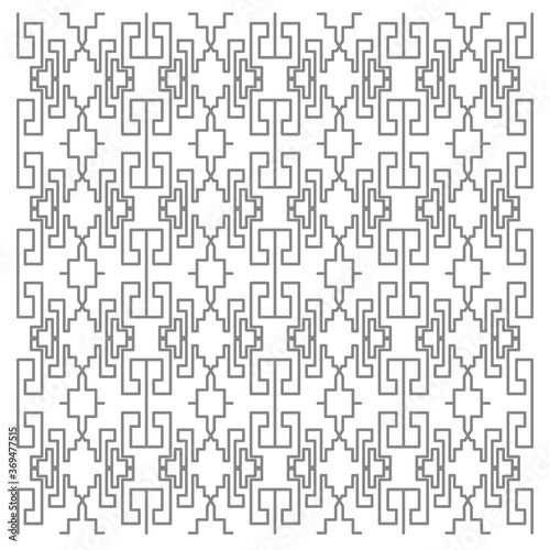 LUXURY DESIGN ORNAMENTS GEOMETRIC AZTECS PATTERN