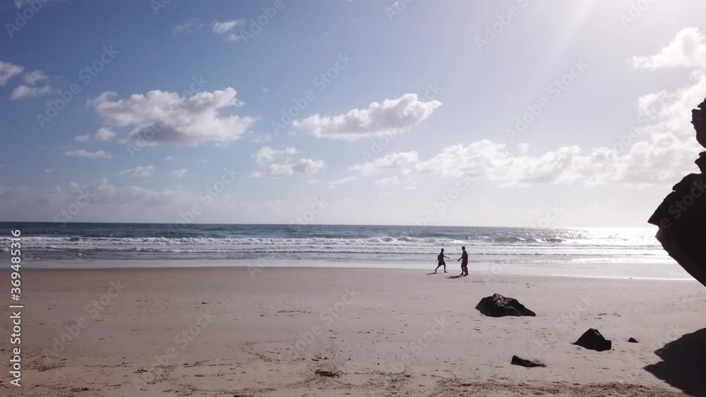 Liftoff from the Beach - Australia - Goldcoast - aerial - DJI Drone flight