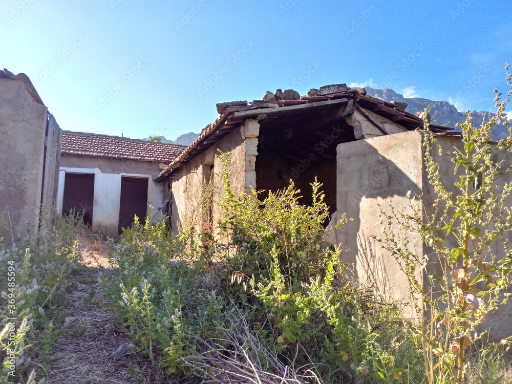 old abandoned house in the city of Bejaia, Algeria old abandoned house in the city of Bejaia, Algeria