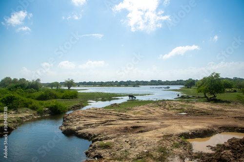 スリランカのヤラ国立公園の風景