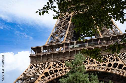 Eiffel Tower Amidst Buildin...