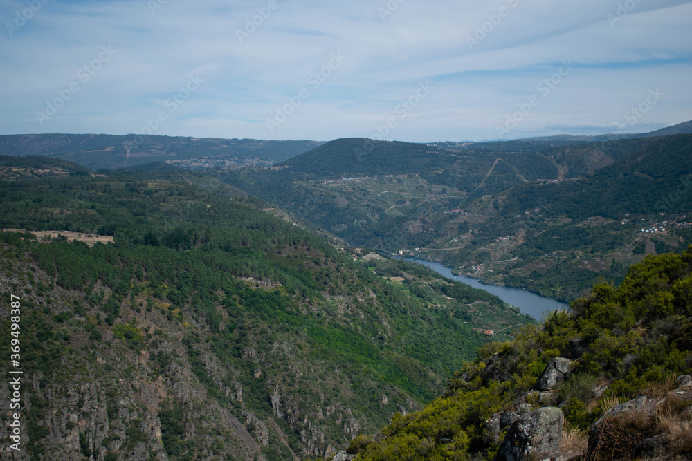 Rio Sil Canyon, Galicia, Spain