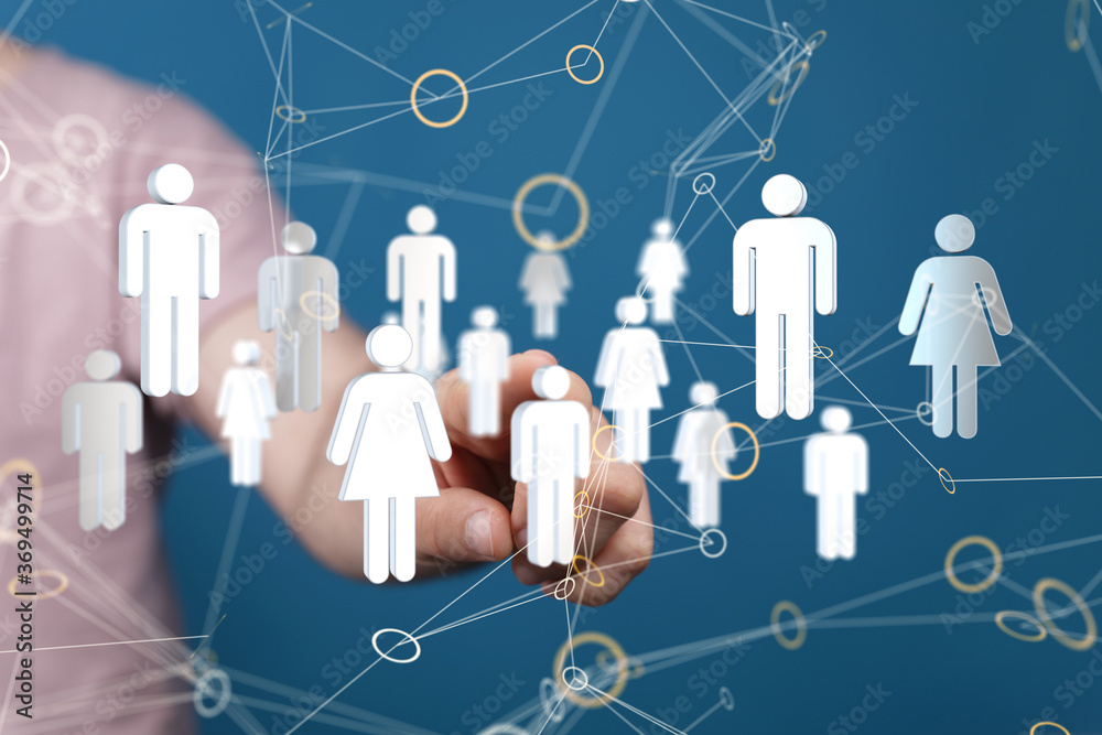 organization chart team concept networking technology. organization chart team concept networking technology.