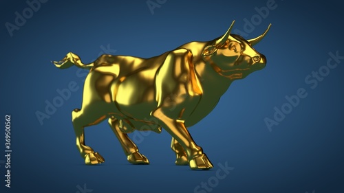 stock 3d market finace graph chart