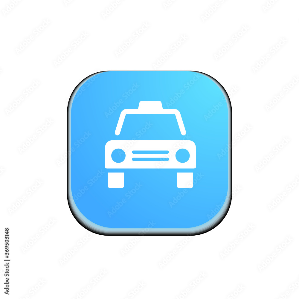 Taxicab - Button Taxicab - Button