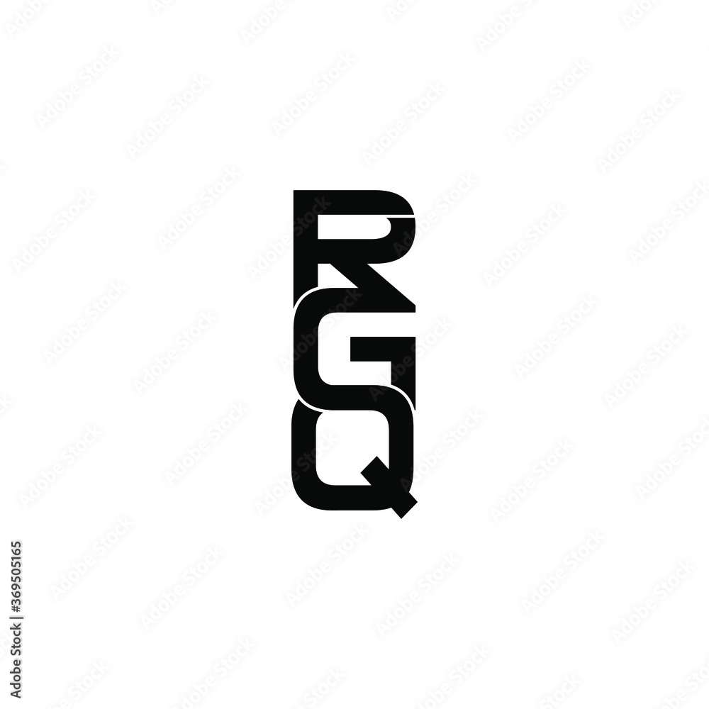 rgq letter original monogram logo design rgq letter original monogram logo design