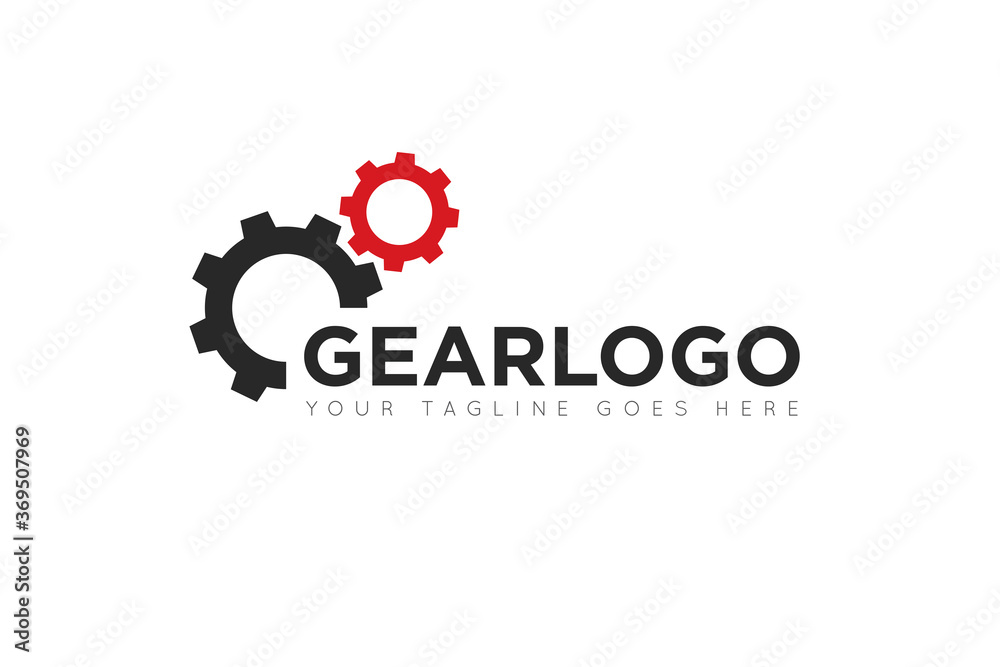 modern gear service logo, icon, symbol, vector illustration modern gear service logo, icon, symbol, vector illustration