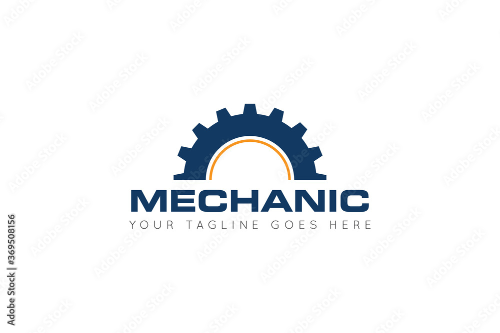 modern gear service logo, icon, symbol, vector illustration modern gear service logo, icon, symbol, vector illustration
