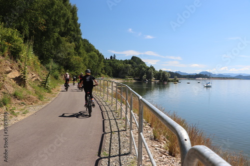 Velo Czorsztyn, szlak rowerowy, Jezioro Czorsztyńskie